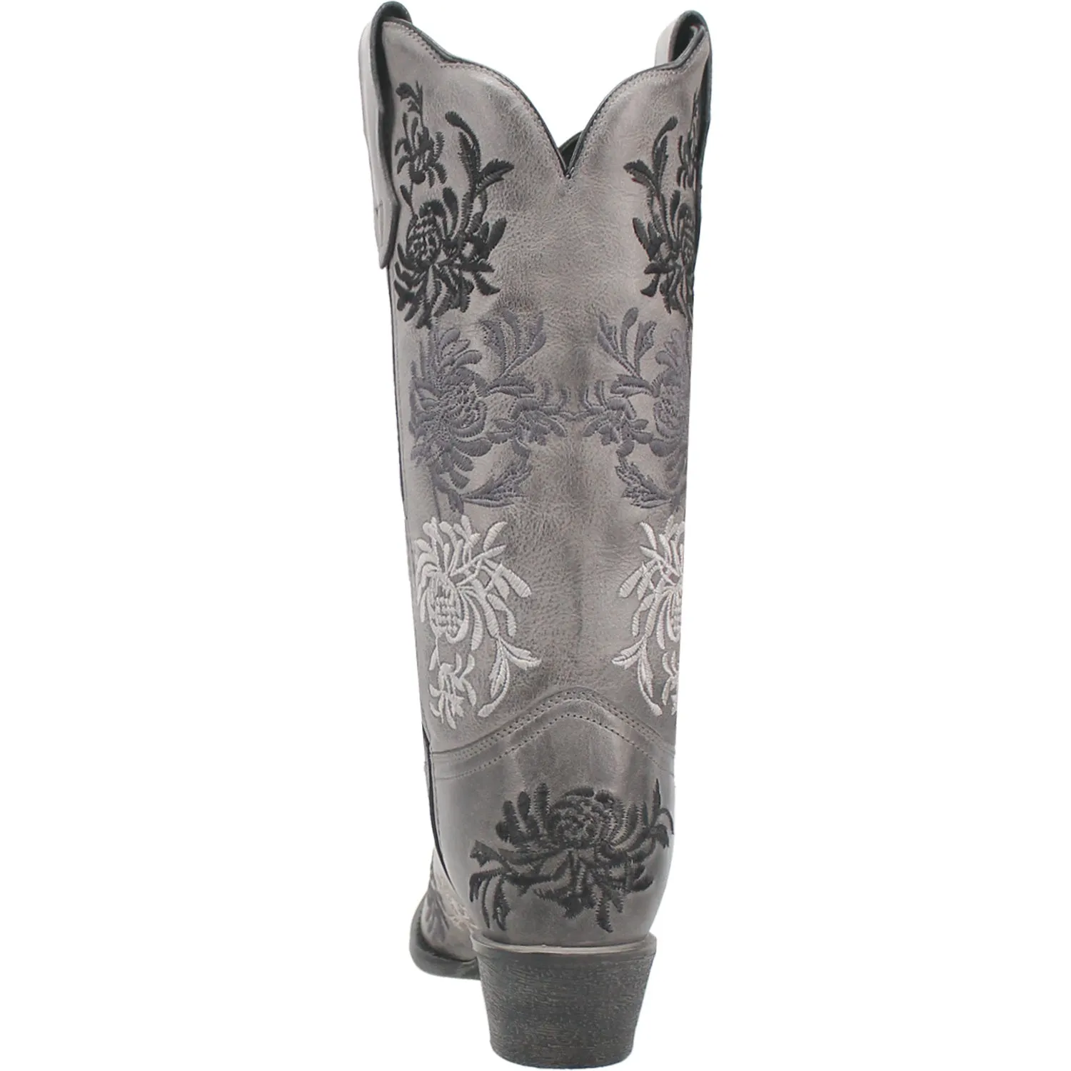 Laredo Womens Sylvan Grey Leather Cowboy Boots 7 M