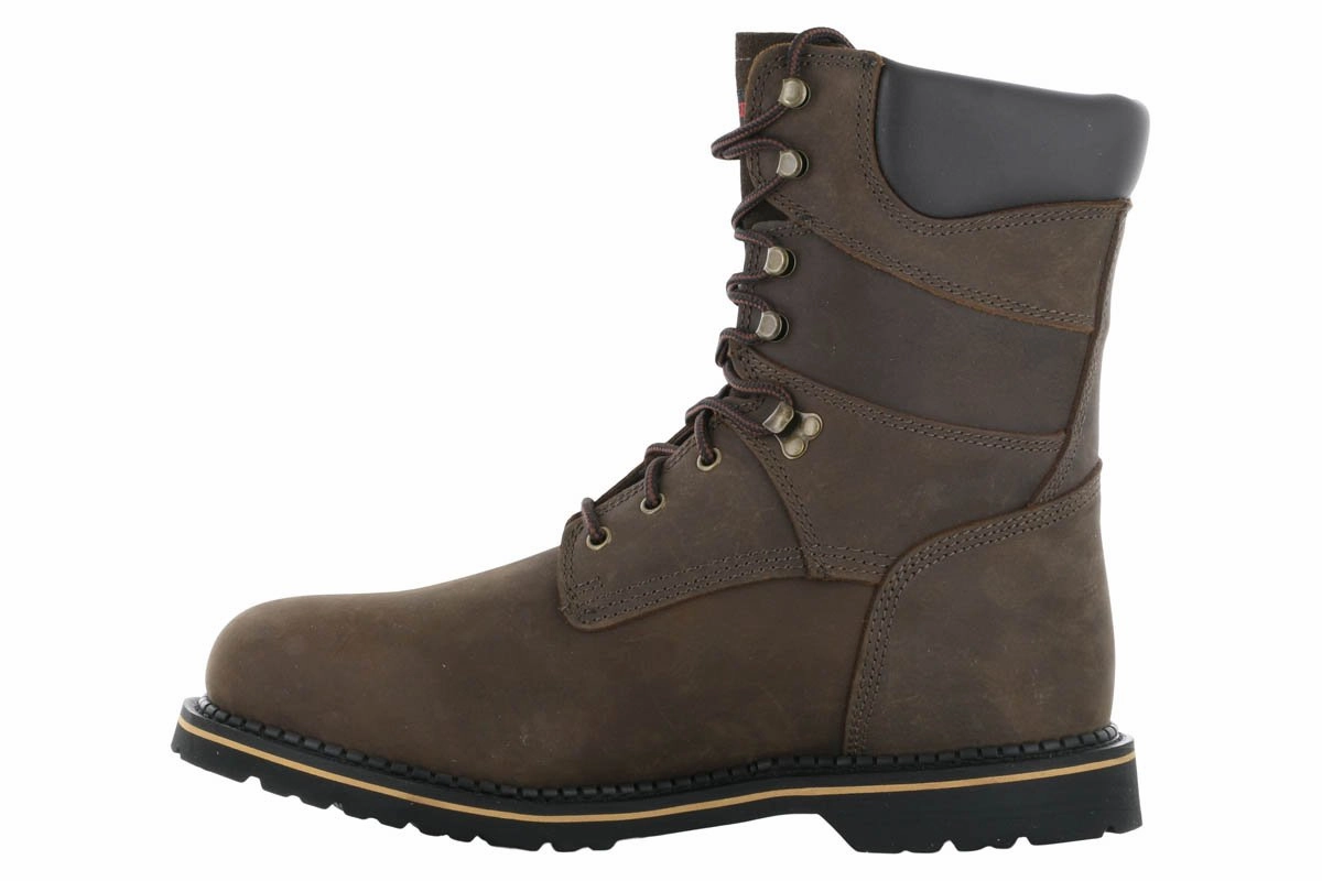 Laredo Chain 8" Steel Toe Boot Shock Absorbent Heavy Protection Gear