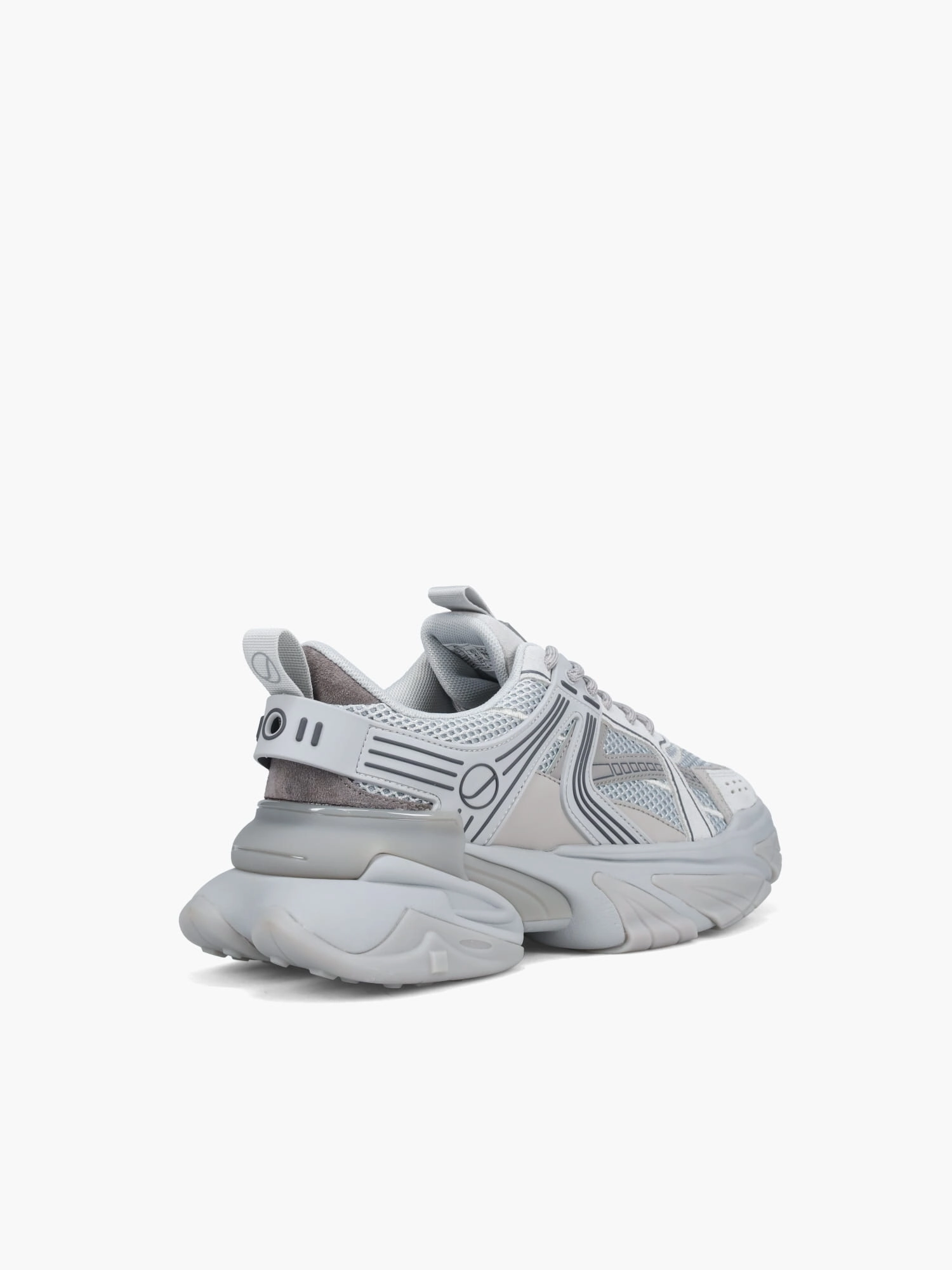 Aero Grey Suede Mesh High Traction Design