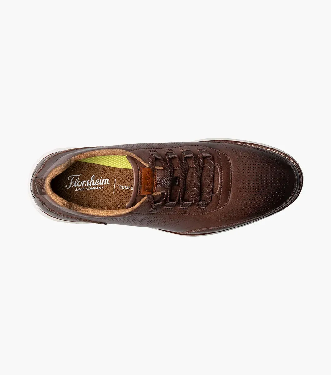 Launch Elastic Lace Slip On-Brown | Florsheim foldability - level Eye-Catching