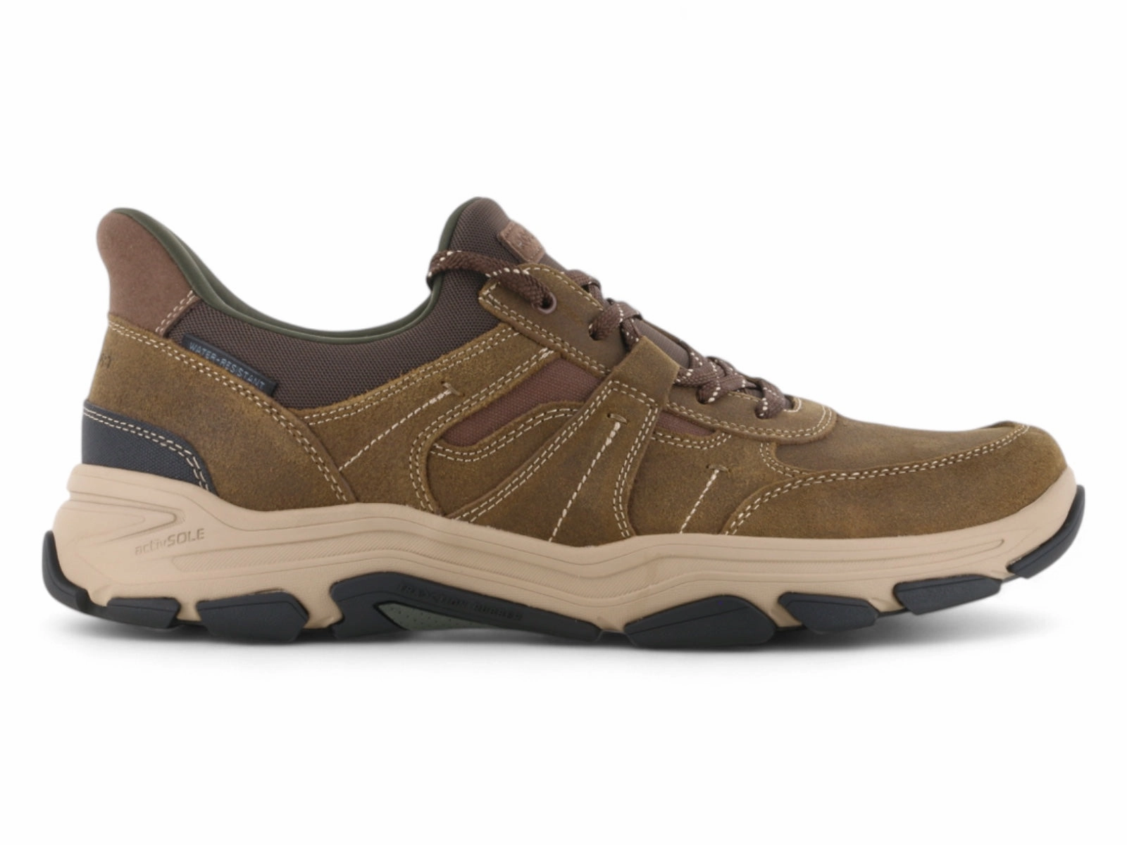 Rockport Rhett Step Activated Walking Shoes Brown Low key style Cushioned Fit