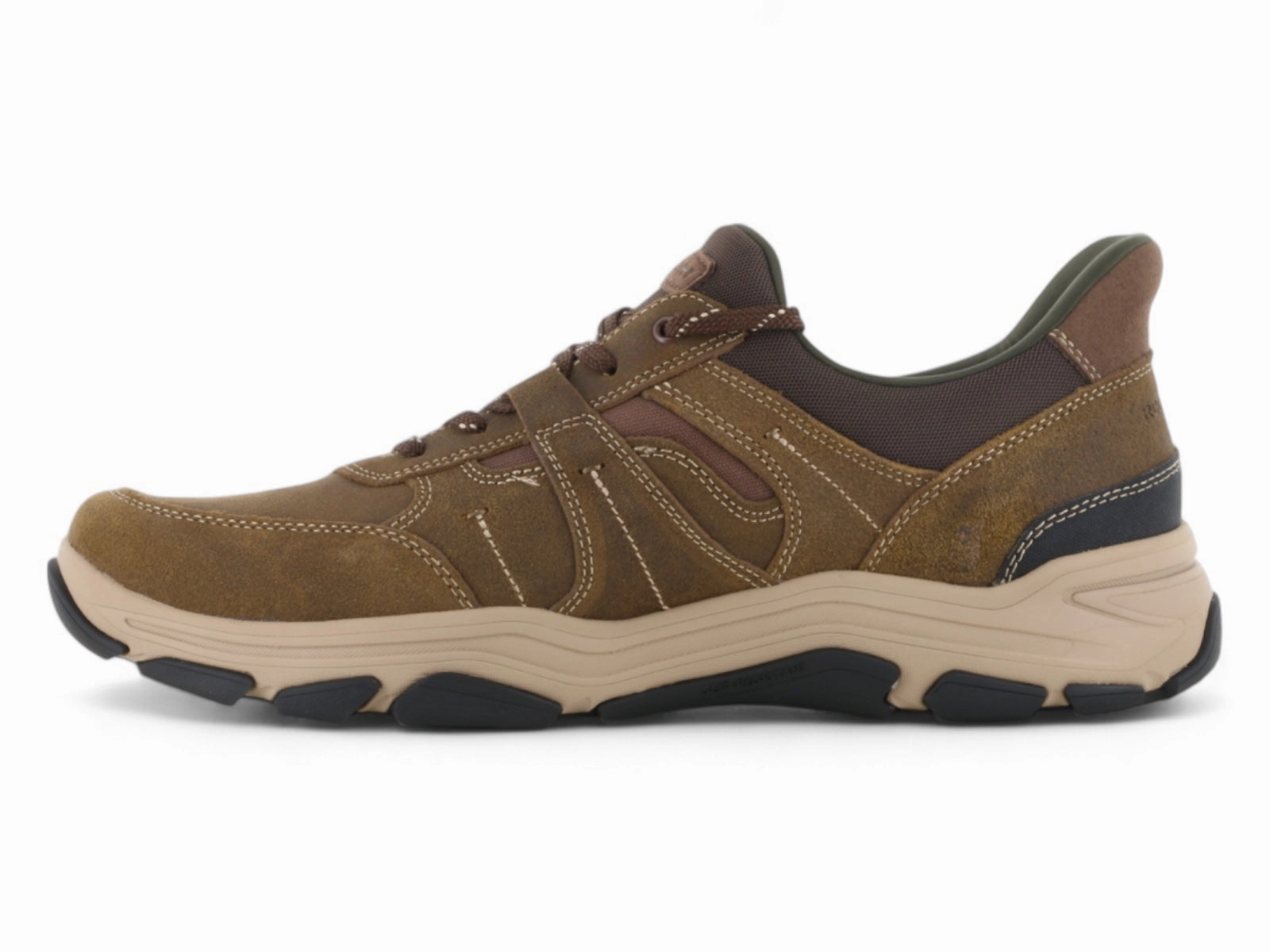 Fresh Design Rockport Rhett Step Activated Walking Shoes Brown