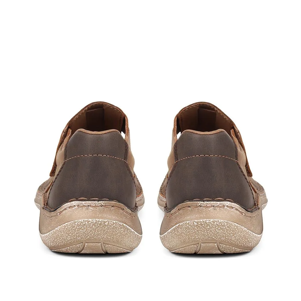 Leather Fisherman Sandals - RKR37515 / 323 368