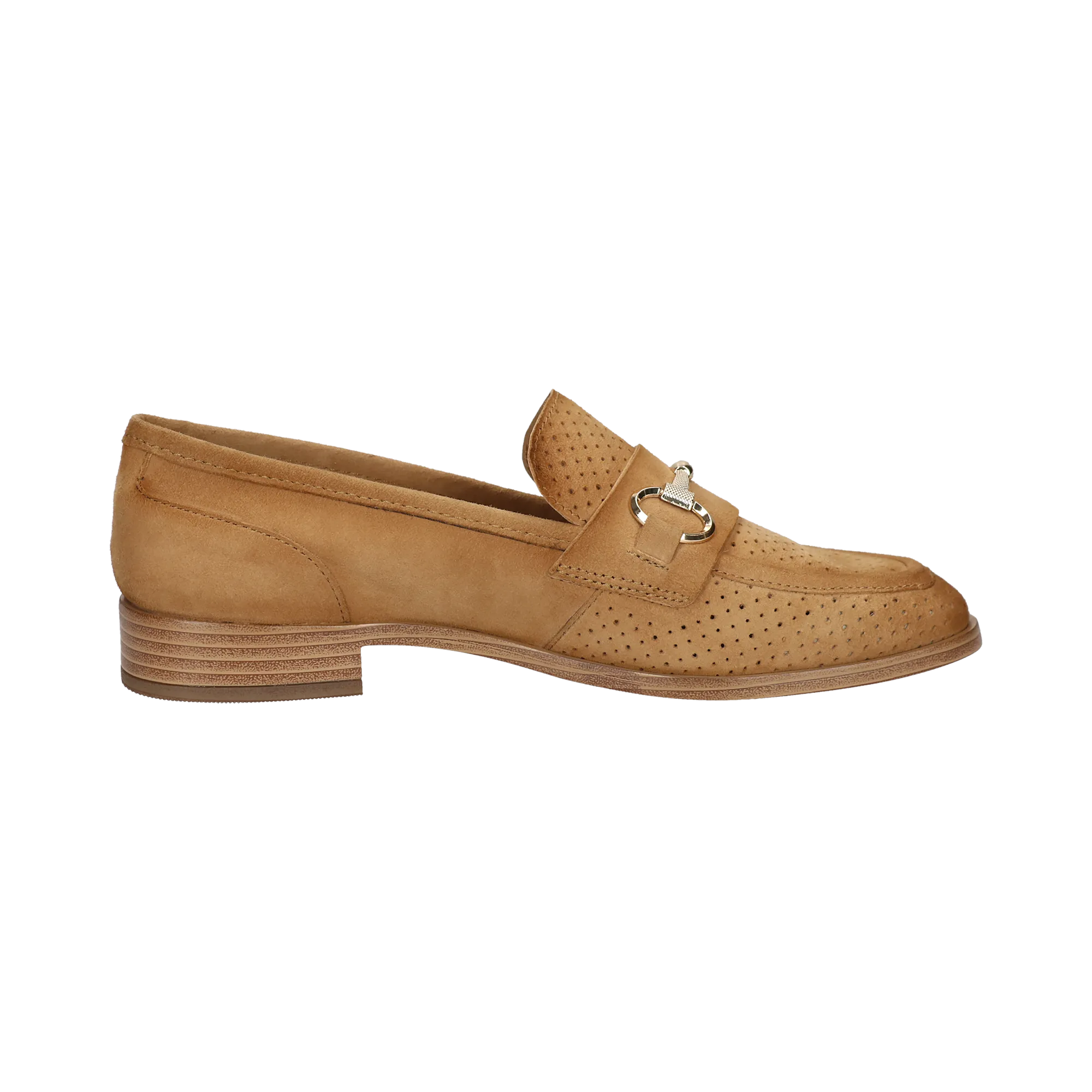 Leder Loafers hellbraun