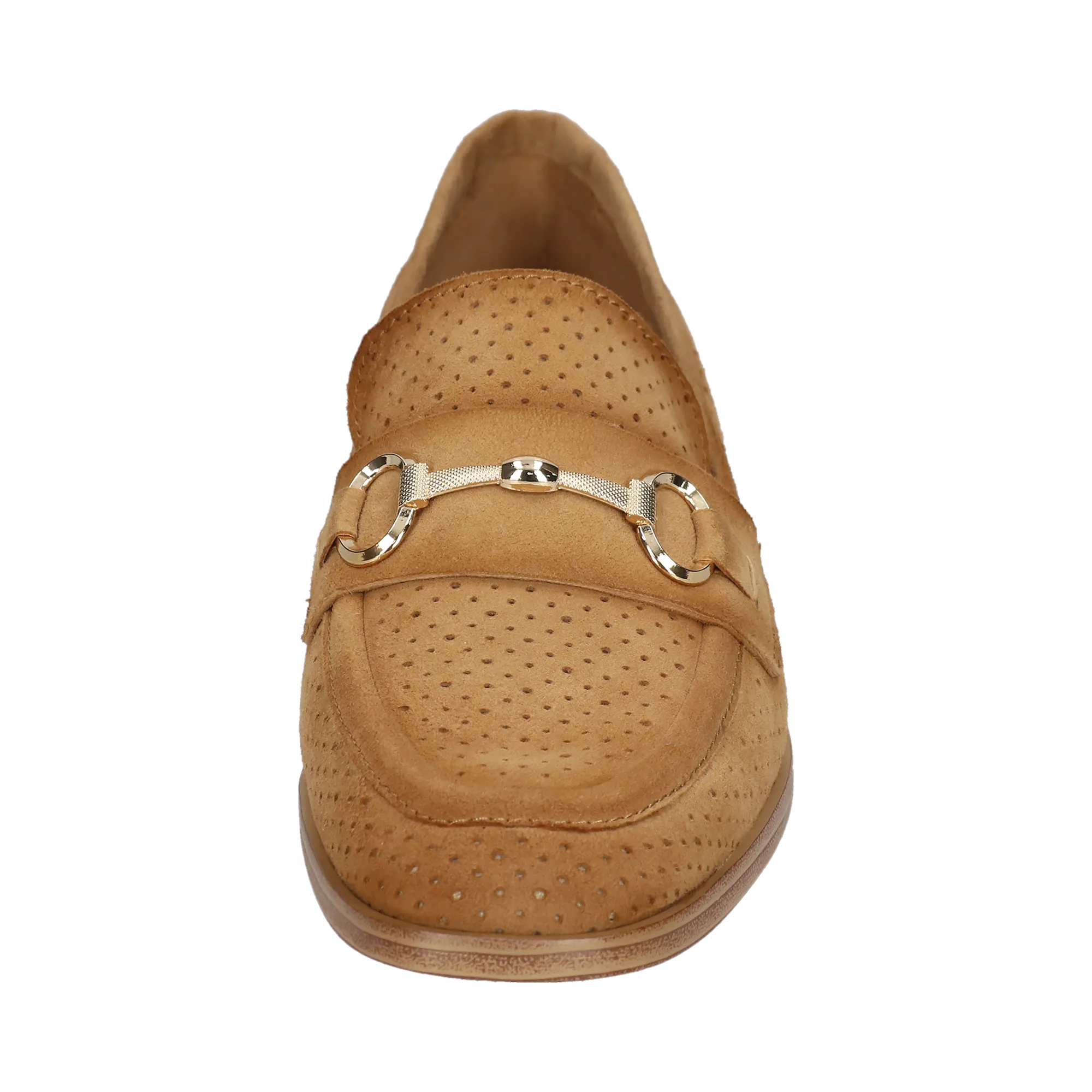 Leder Loafers hellbraun