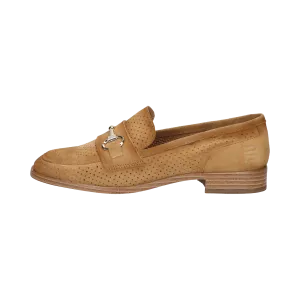 Leder Loafers hellbraun