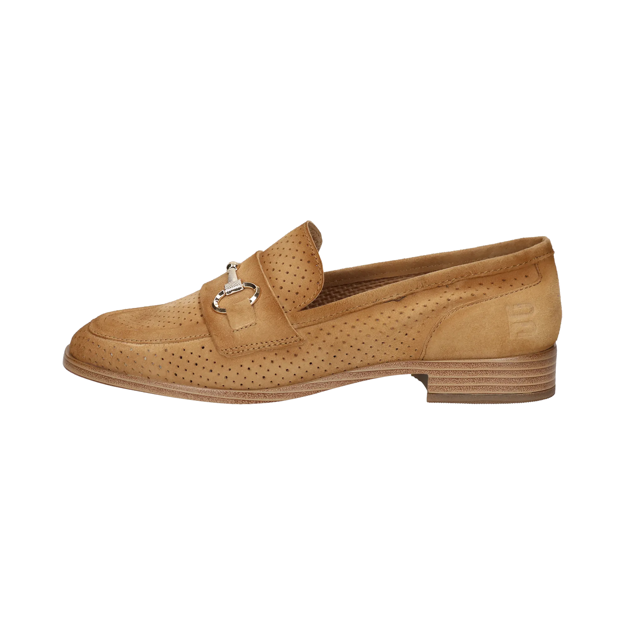 Leder Loafers hellbraun