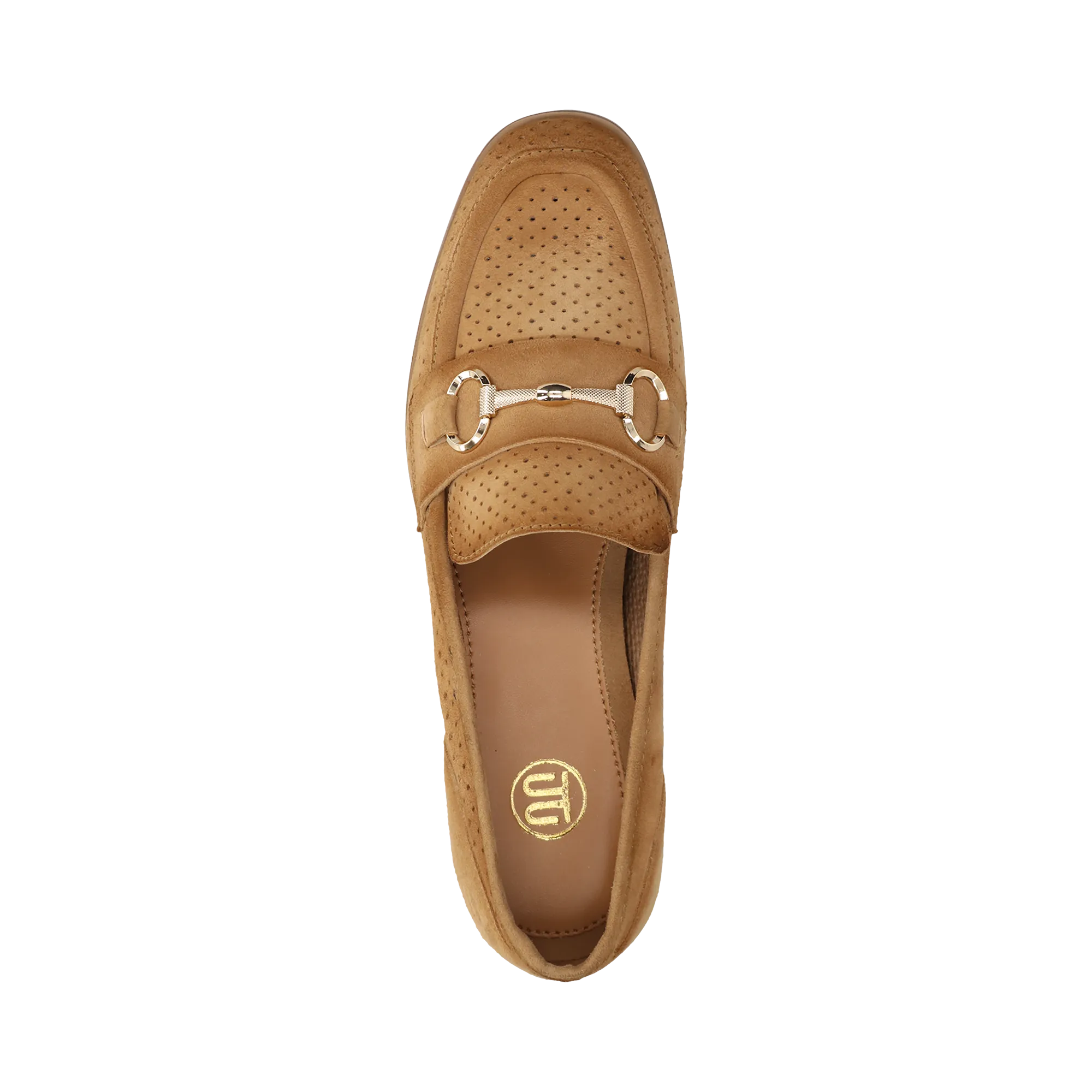 Leder Loafers hellbraun
