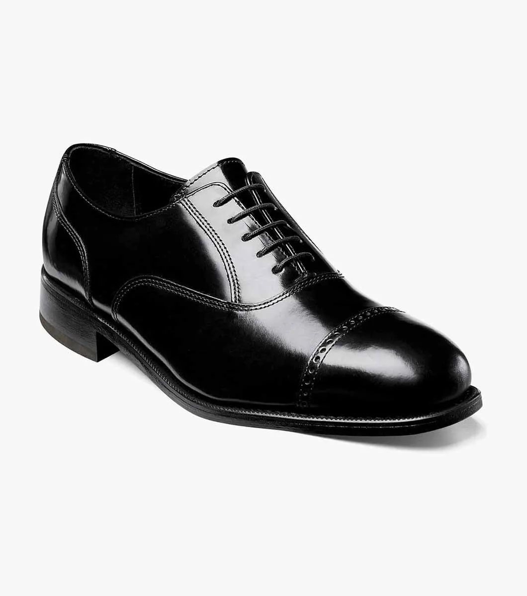 Lexington Cap Toe Oxford-Black | Florsheim Pilates practitioners - specific functions