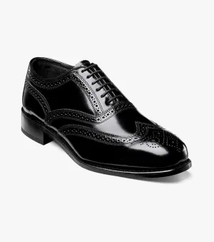 Lexington Wingtip Oxford-Black | Florsheim Groundbreaking features Lexington Wingtip Oxford-Black | Florsheim Hiking Gear humid - weather