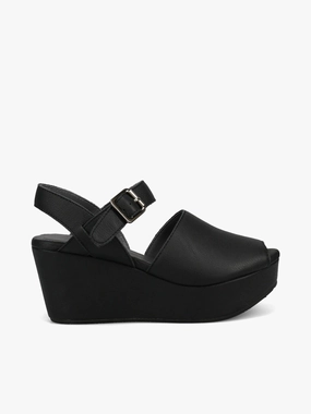 Light Walk-Step Wagga Black Stylish Appearance Turn Step Wagga Black