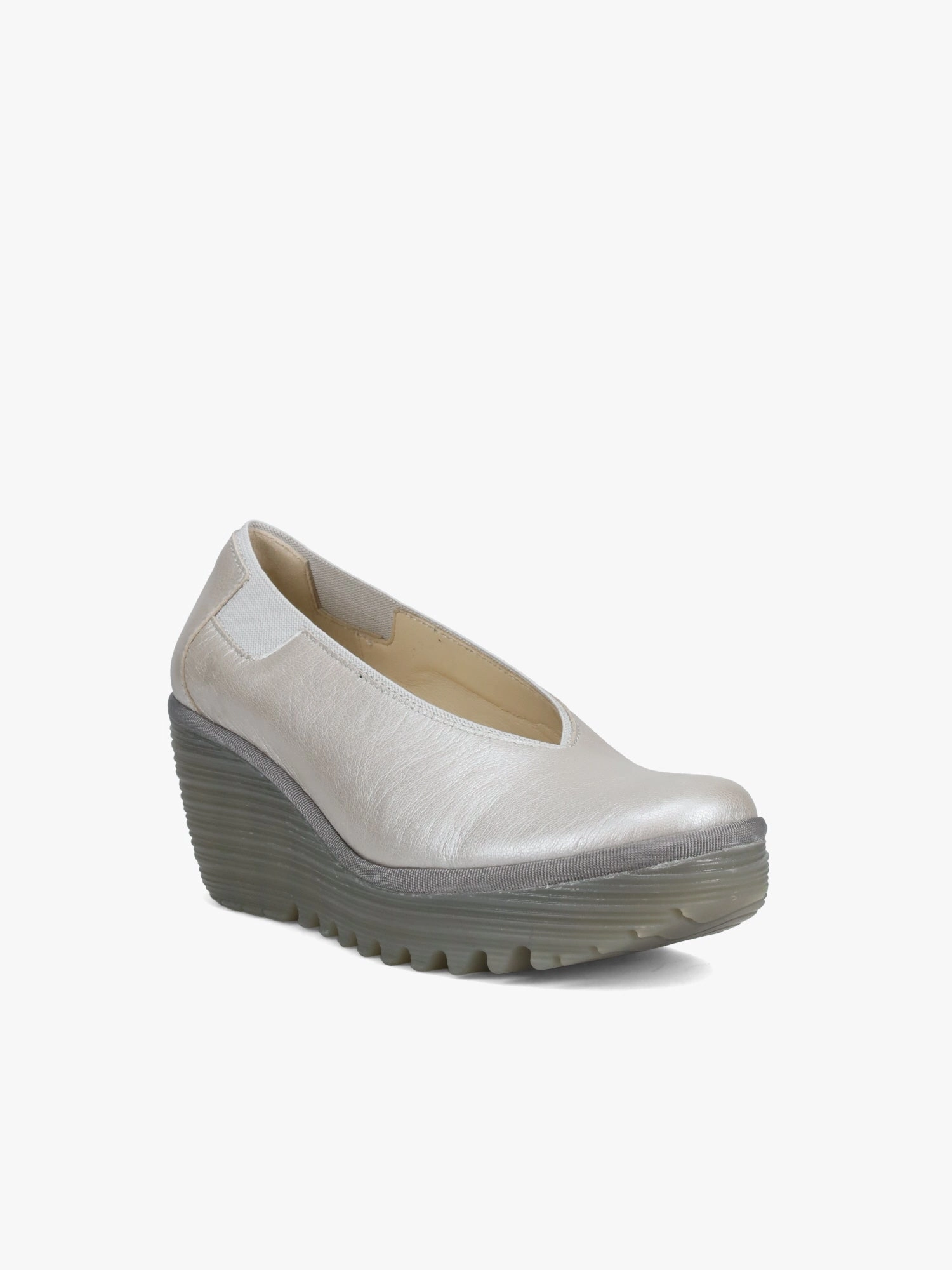 Elastic laces Yoza 438 Fly Silver Leather