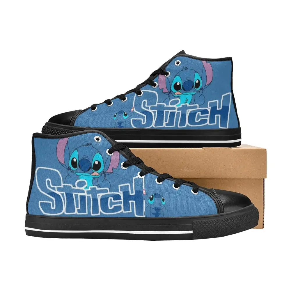 Lilo and Stitch Shoes High Top Sneakers for Kids and Adults