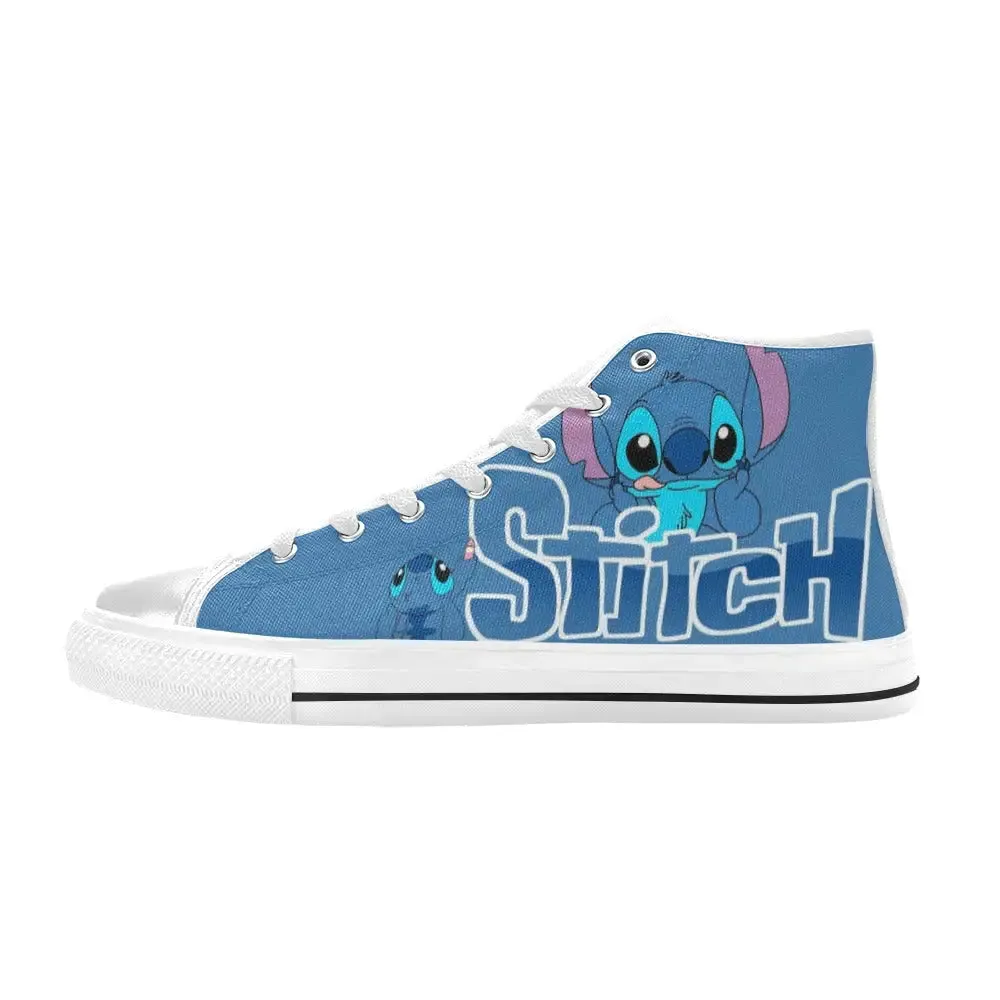 Lilo and Stitch Shoes High Top Sneakers for Kids and Adults