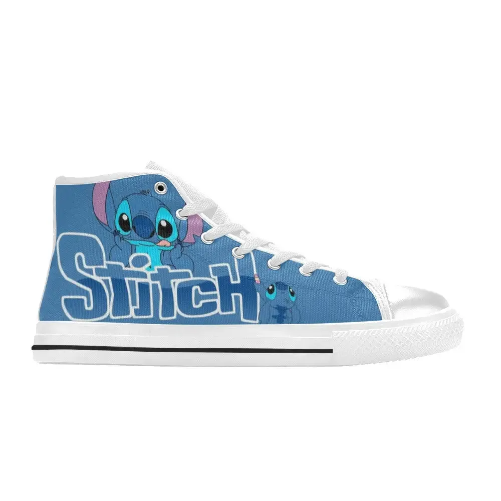 Lilo and Stitch Shoes High Top Sneakers for Kids and Adults