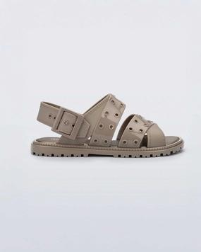 Lock Sandal Ad - Beige Relaxed Footwear Flight Day Thermoplastic Elastomer Frame Lock Sandal Ad - Beige