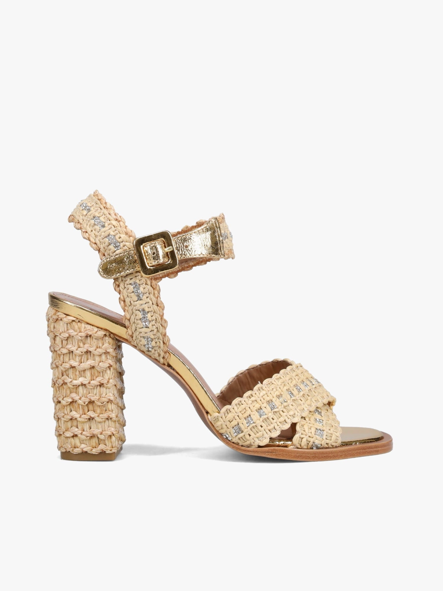 Stainless Steel Hardware Vacation Fit Lola Natural Tira