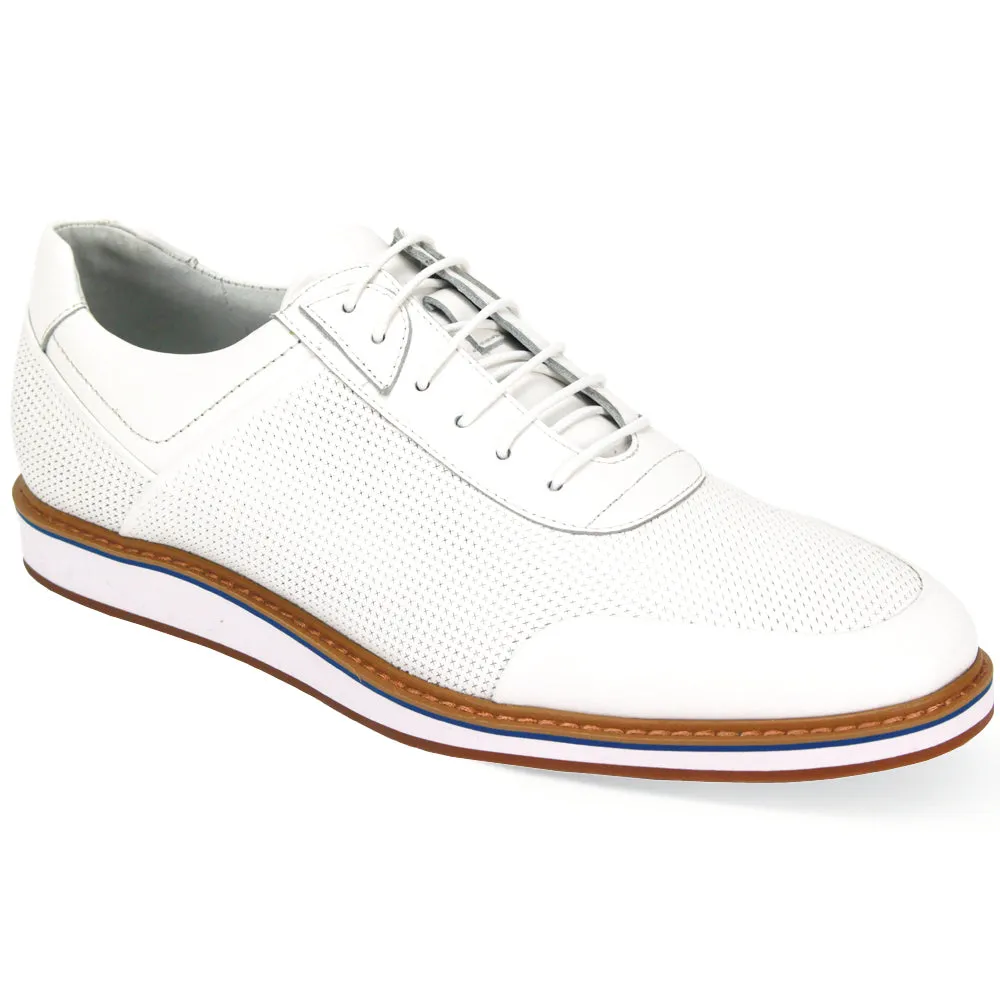LORENZO | Giovanni-WHITE Vegan Leather Upper