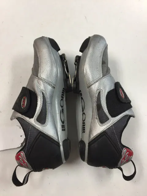 Louis Garneau Ergo Air Grey Mens 7 Used Biking Shoes