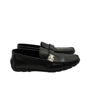 Louis Vuitton Lombok Slip On Loafers in Black Leather