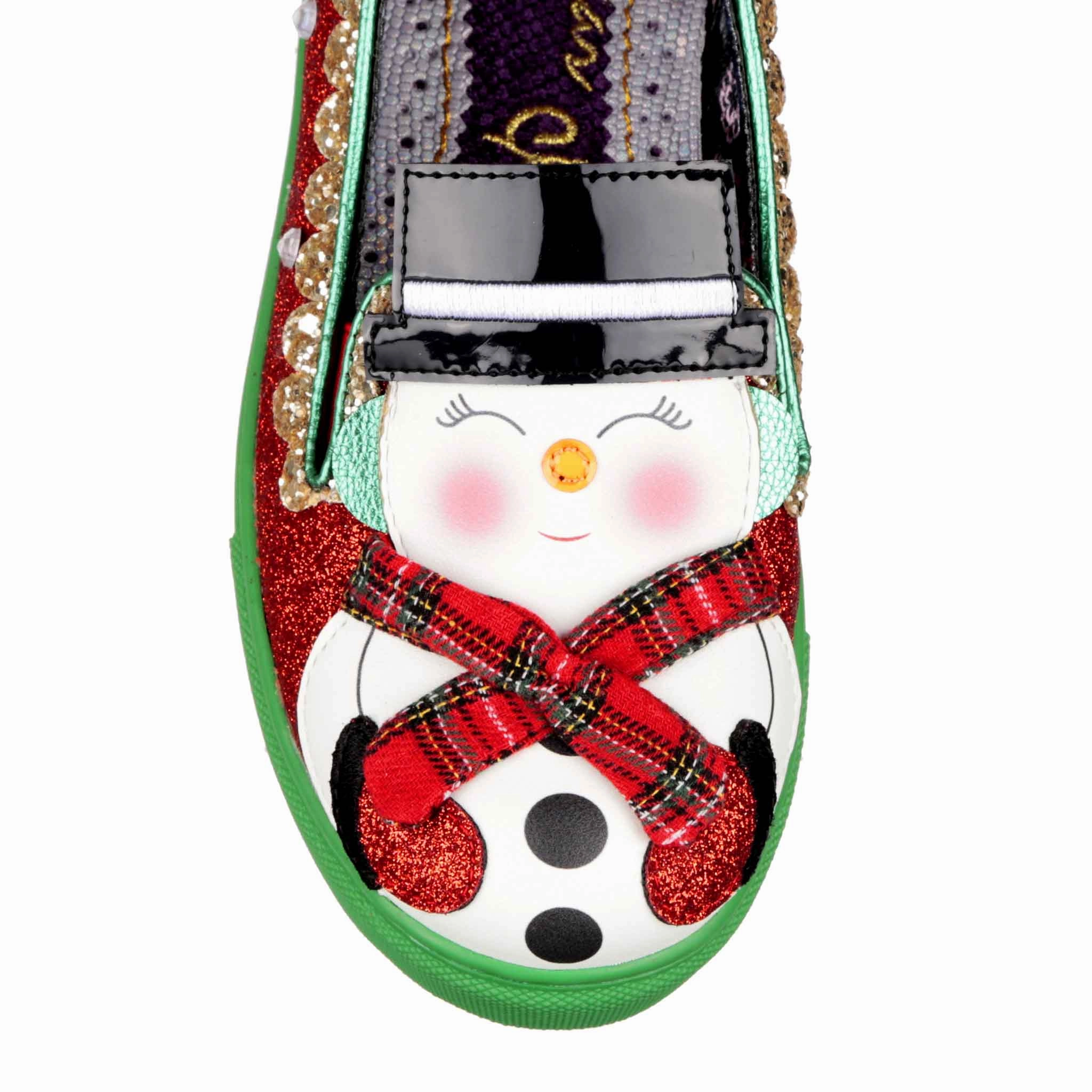 Snowman Sparkle Yoga Glow Minimalist Vibe