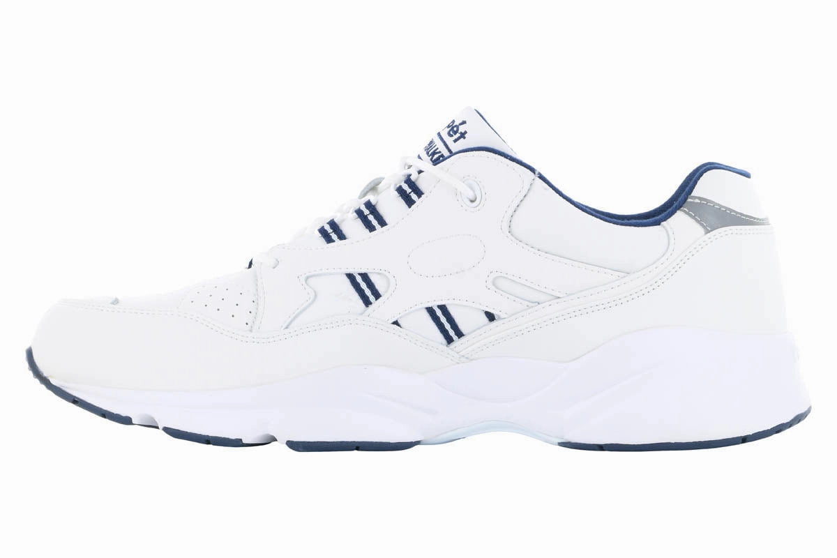 Casual Wear Simple Motion Propet Stability Walker White Navy