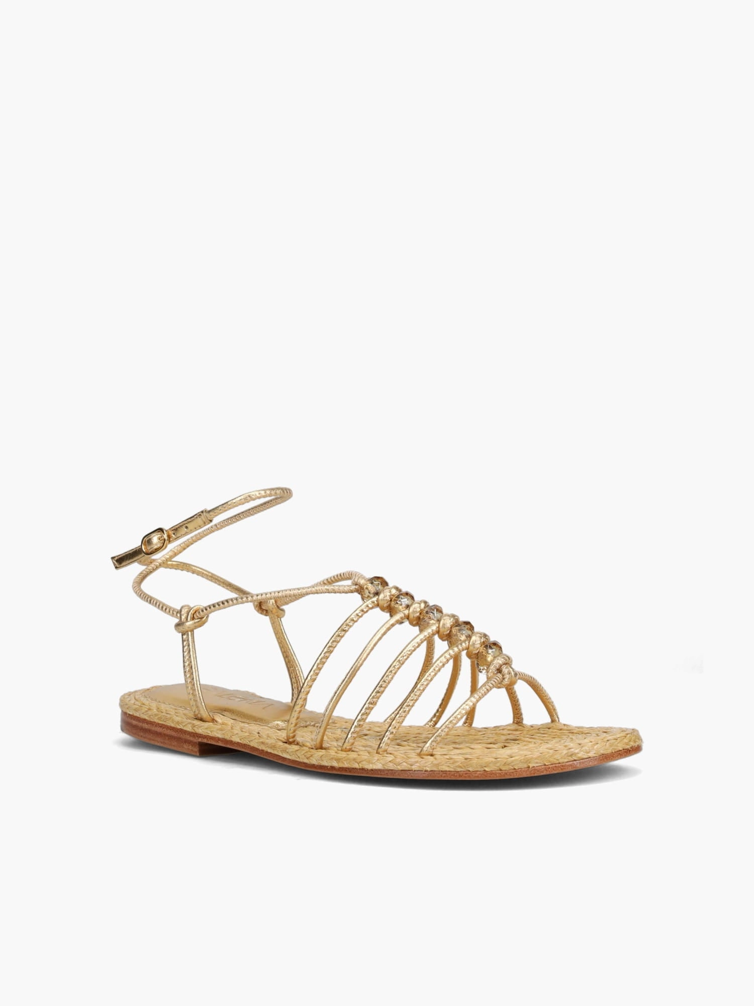 Lucia Gold Cristal Shiny Gem Weekend Style