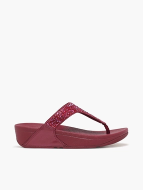 Lulu Crystalmix Toe Luxe Plum Adjustable buckle Lulu Crystalmix Toe Luxe Plum Cushioned Midsole