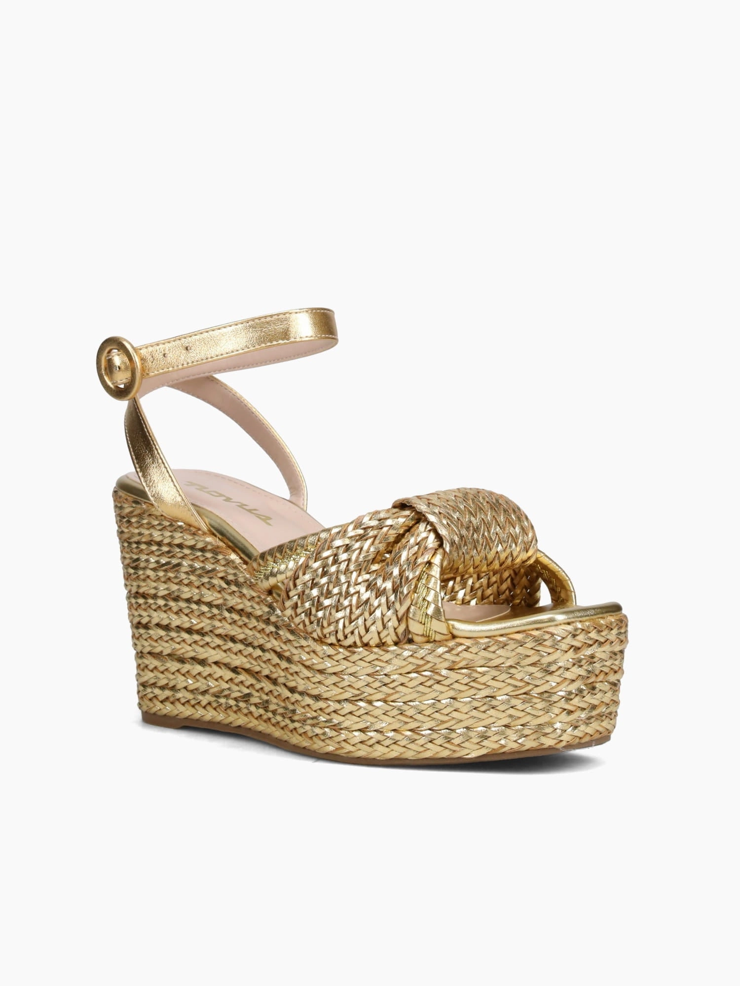 Luna Gold Trenza Flexible Flip-flops Calm Mood