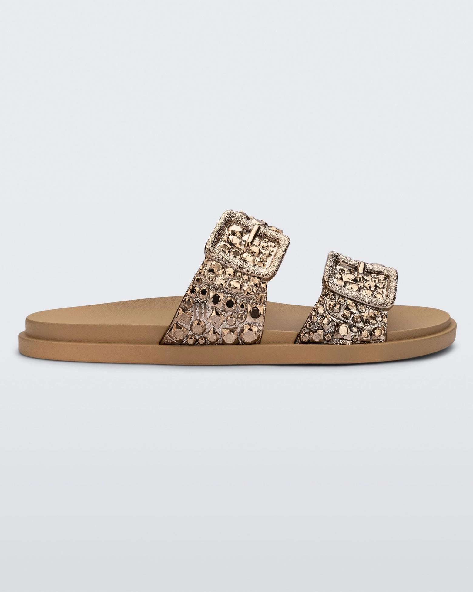 Lust Slide - Beige/Bronze Hyper Compression
