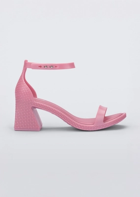 Lux Heel - Metallic Pink Rugged Build Lux Heel - Metallic Pink Blister prevention