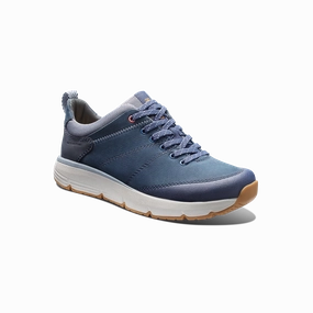 Luxury footwear choices Women's Camino Walker- Navy Nubuck | Samuel Hubbard Women's Camino Walker- Navy Nubuck | Samuel Hubbard Leather shoe luxury abstract