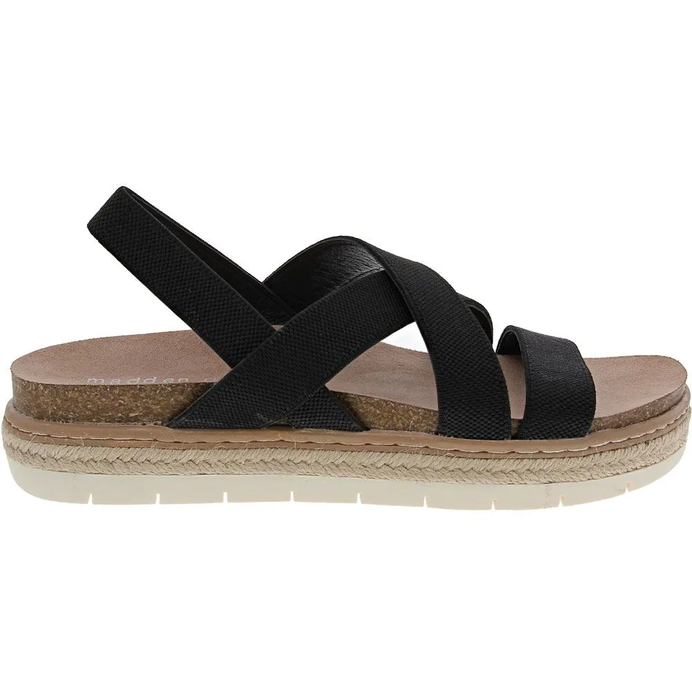 Madden Girl Women's Lorra Platform Sandal - Black LORR01J1