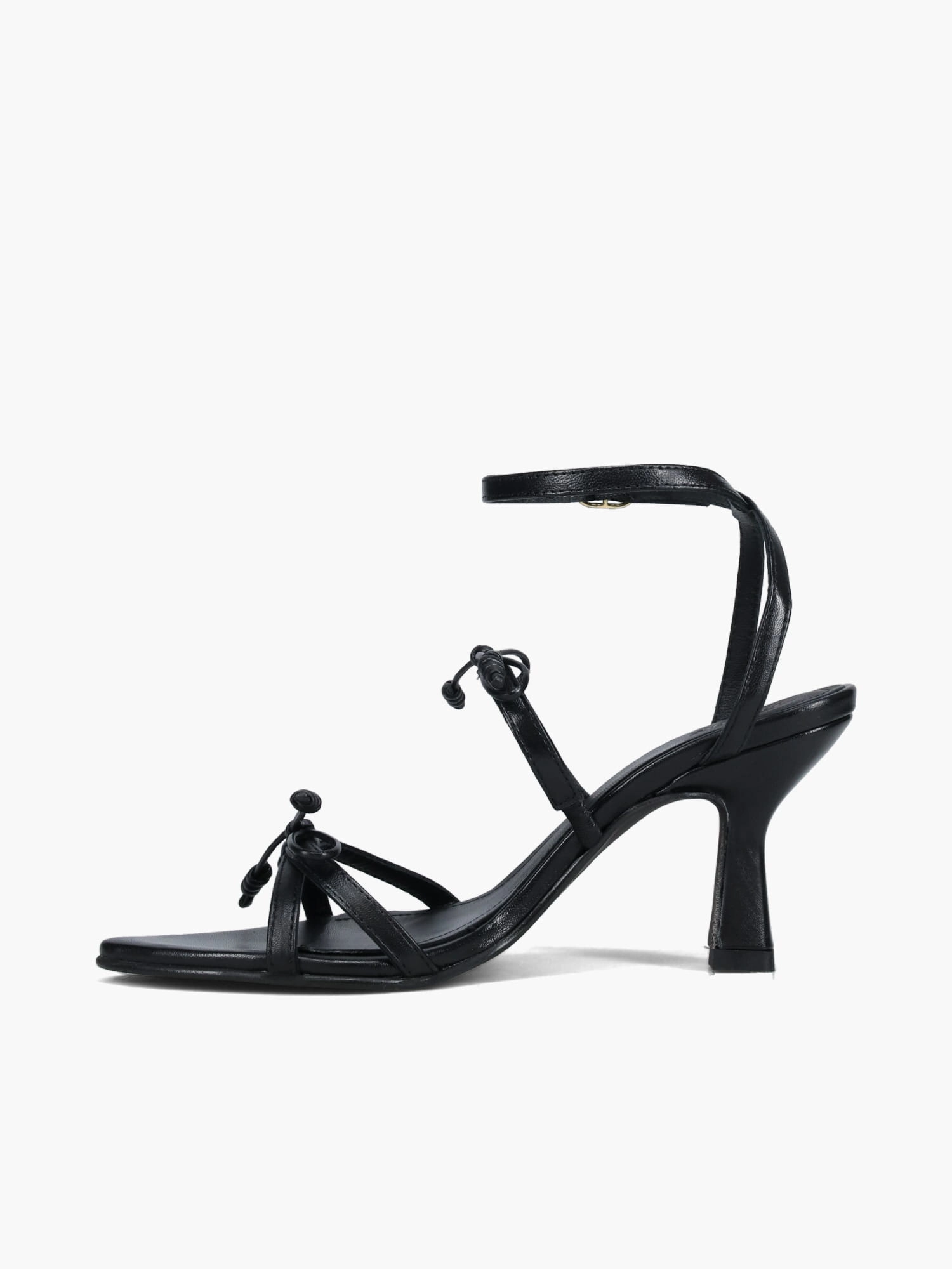 Malia Black Leather Sun Play Cushioned Straps