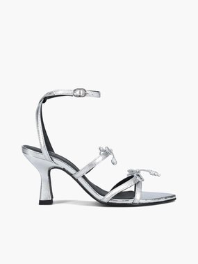 Malia Silver Leather Timeless Practicality Malia Silver Leather Elegant