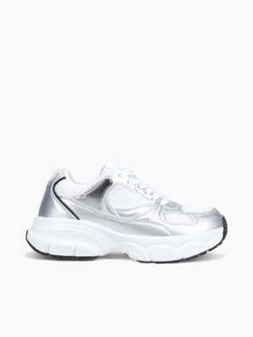 Marley Silver Metal Shock Absorbing Field Hike Metro Go Marley Silver Metal