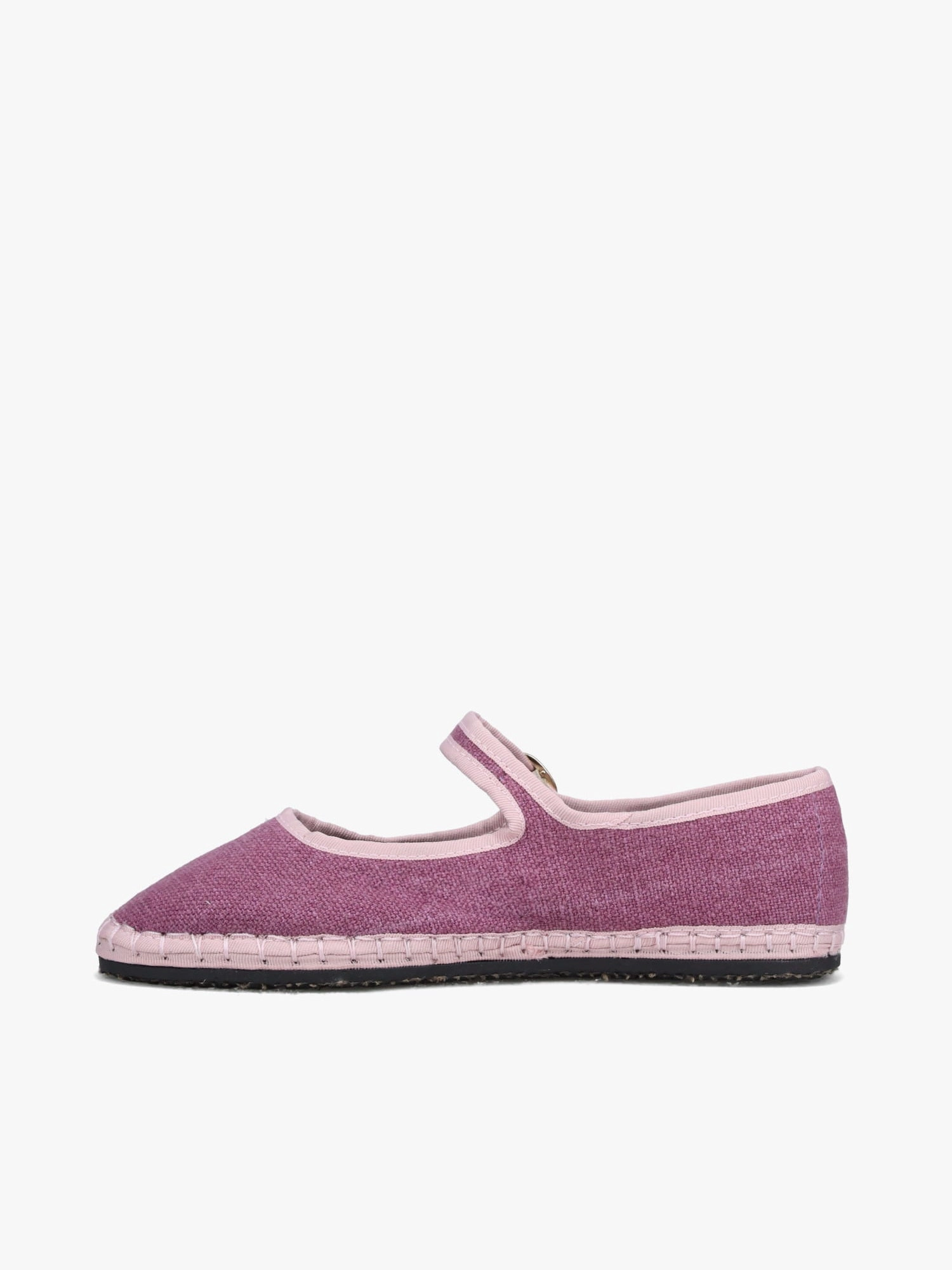 Mary Jane Lino Lila Lino Viejo Non slip grip