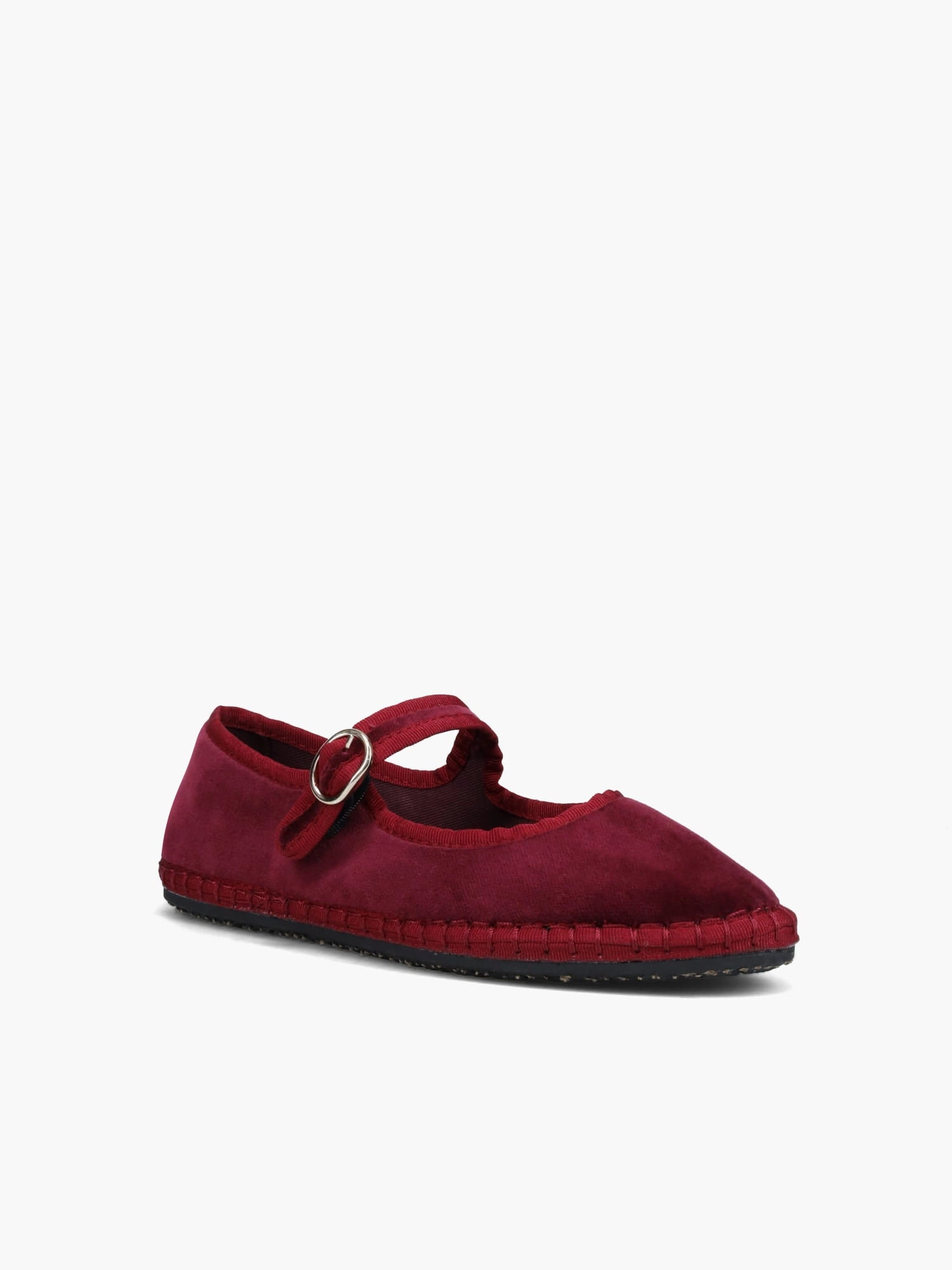 Relax Wear Mary Jane Velvet Burdeos Velvet