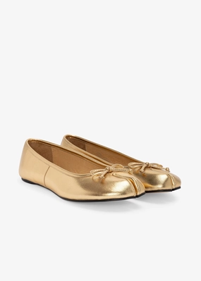 Mason Ballet Flat - Gold Happy feet Shop Mood Fashionable Sole Mason Ballet Flat - Gold