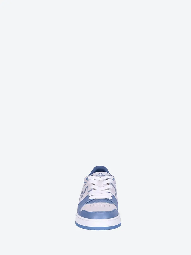 Match mix vitello logo sneakers