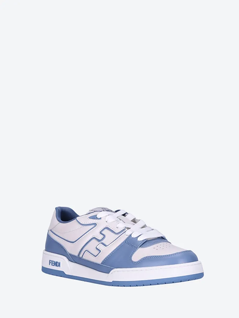 Match mix vitello logo sneakers