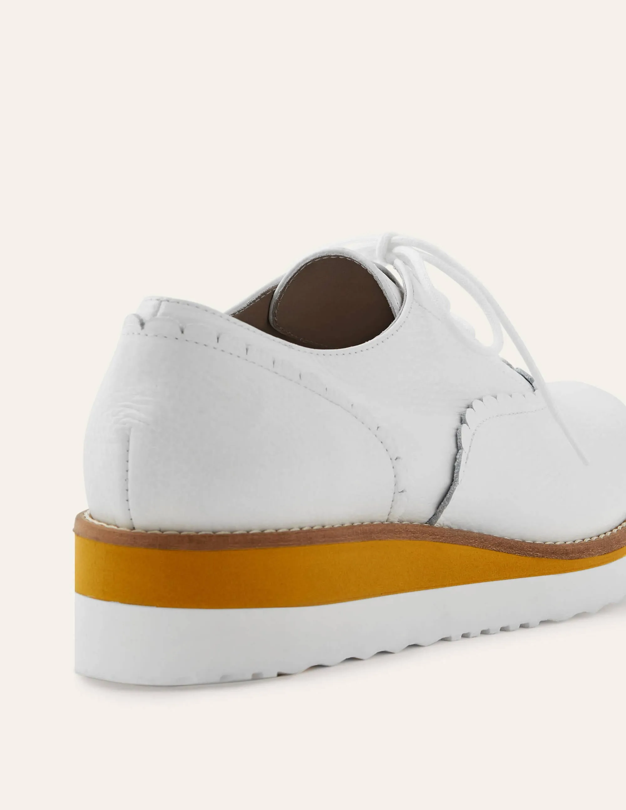 Matilda Platform Brogues-White