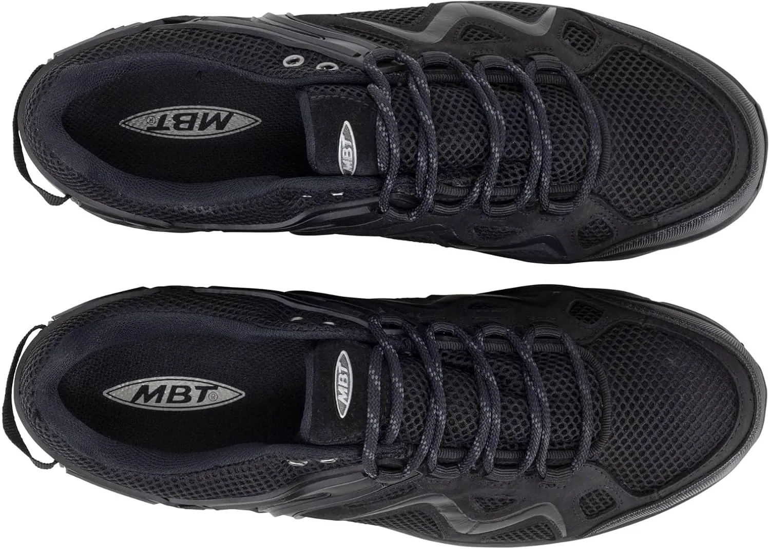 MBT Mens Hodari 18 Sym Leather Textile Trainers