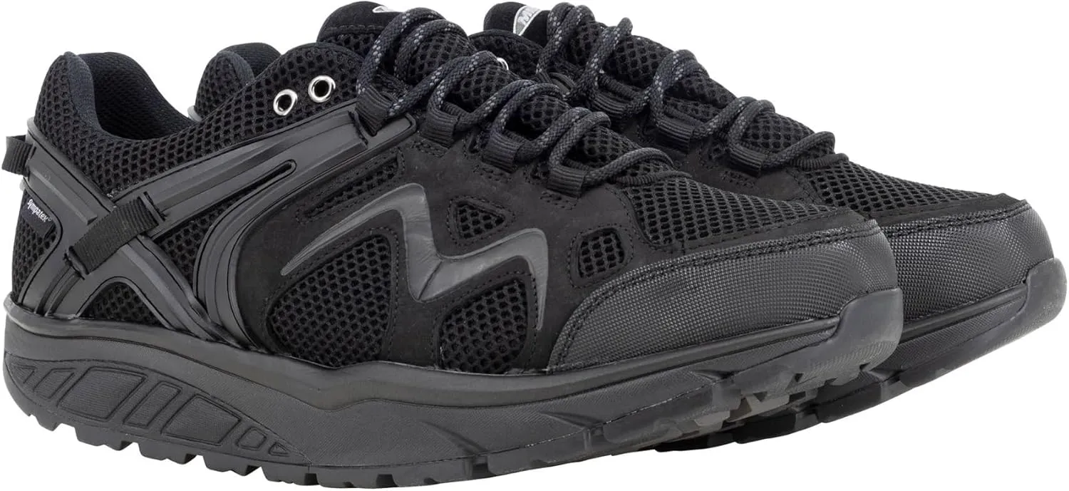 MBT Mens Hodari 18 Sym Leather Textile Trainers