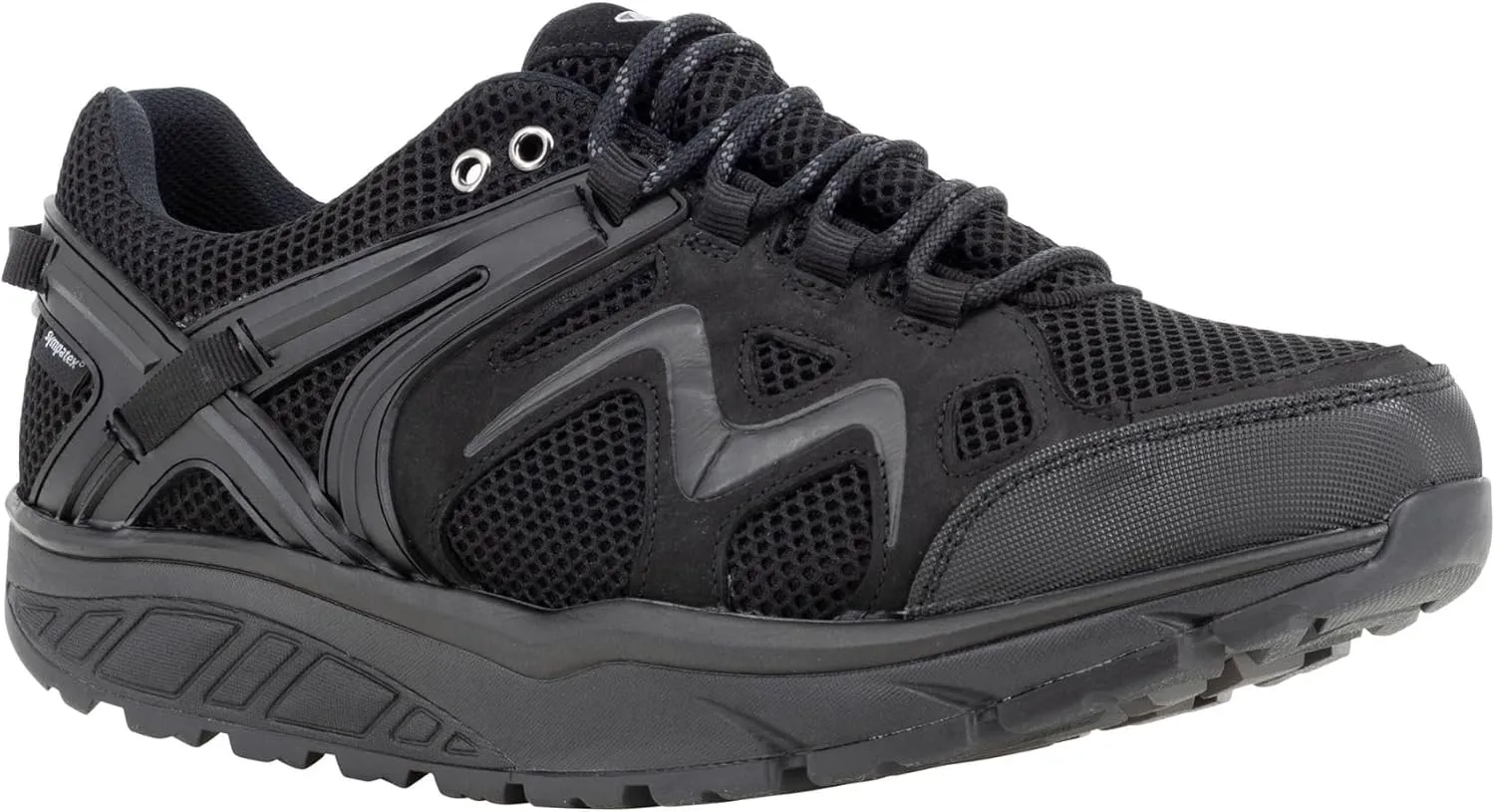 MBT Mens Hodari 18 Sym Leather Textile Trainers