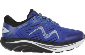 MBT Womens 2000 II Leather Textile Blue Trainers 6 US