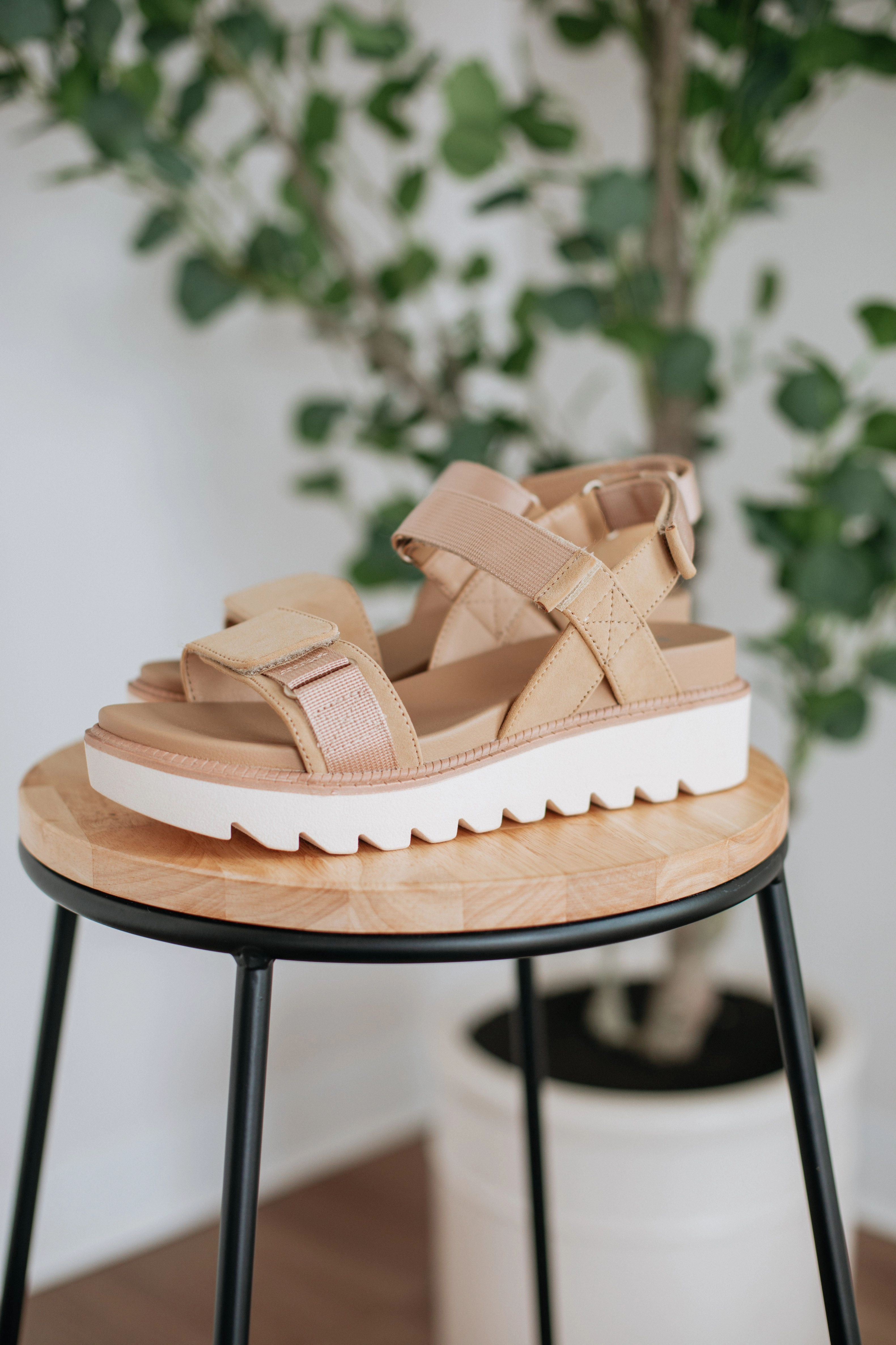 Meet Me Later Sandals - Sand Field Power