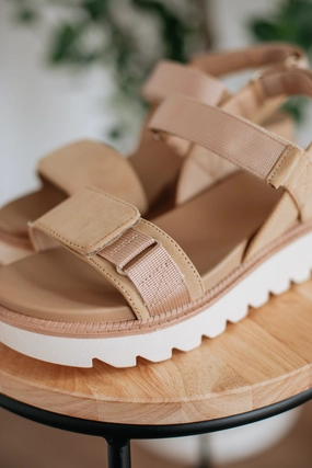 Meet Me Later Sandals - Sand Sweat Resistant Meet Me Later Sandals - Sand Early Jog Stretchable Material