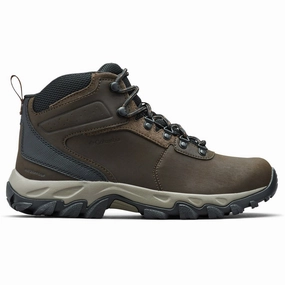 Men's Newton Ridge Plus II Waterproof Hiking Boot - Wide Flexible Stability Shank Shear Reduction Layer Men's Newton Ridge Plus II Waterproof Hiking Boot - Wide