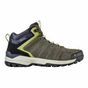 Men's Sypes Mid Leather Waterproof Airflow channels Men's Sypes Mid Leather Waterproof mobility - facilitation - level hue